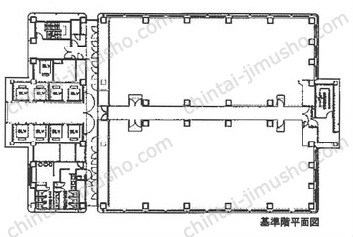 ニューピア竹芝ノースタワーの間取図