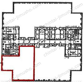 聖路加タワーの間取図
