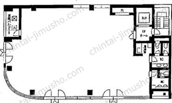ル・グラシエルBLDG.1の間取図