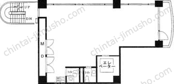 第2マテックスビルの間取図