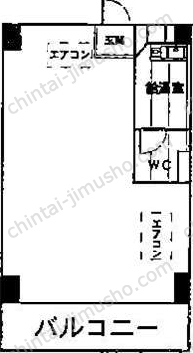 シャトレ代官山の間取図