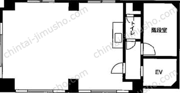 リブラ東日本橋Ⅵ3階の間取図