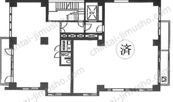 蔵前双葉ハイツの間取図