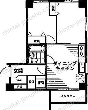 神楽坂黒須ビルの間取図