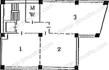 井門銀座一丁目ビルの間取図