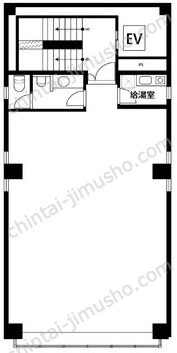 PAL汐留4階の間取図