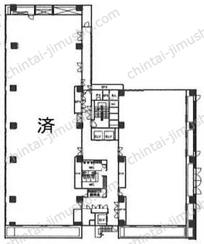 Daiwa赤坂ビル／LEGAL SQUARE（リーガルスクウェア）の間取図