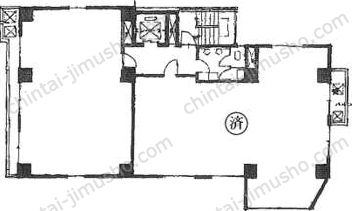 赤坂スクエアビルの間取図