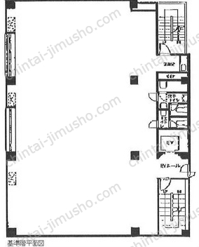 清月堂本店ビルの間取図