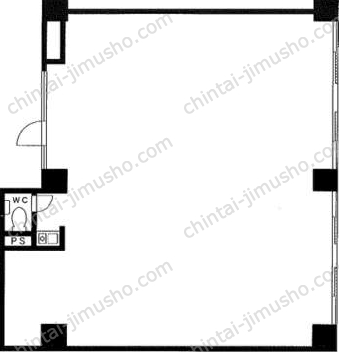 エバーグレイス本町1階の間取図