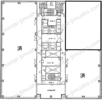 新宿グリーンタワーの間取図