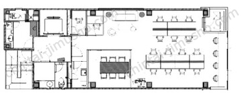 S-6ビル3階の間取図