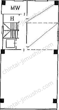 井門茅場町ビルの間取図