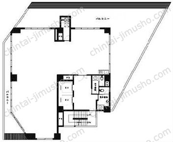 AD高田馬場の間取図
