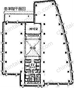 パシフィックマークス新宿パークサイドの間取図