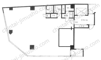 新宿KMビル6Fの間取図