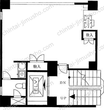紅谷ビル7階の間取図