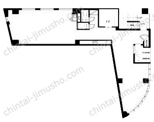 VORT渋谷道玄坂3階の間取図
