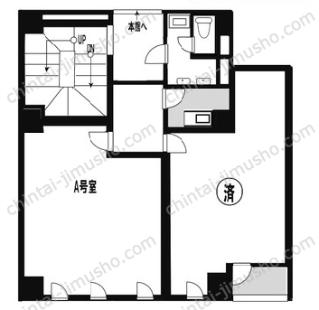 新橋第一ビルの間取図