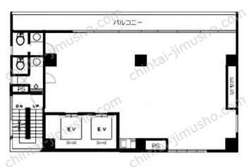 ACN築地242ビルの間取図