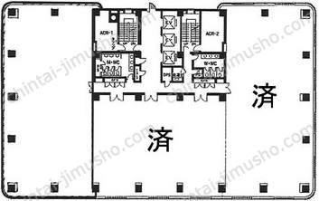 日教販ビルの間取図