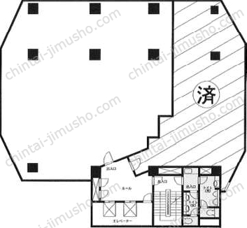 DFビルの間取図
