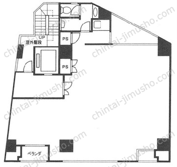 大和屋ビルの間取図