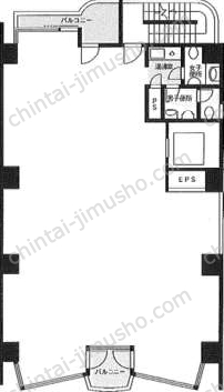 パシフィックスクエア九段南の間取図