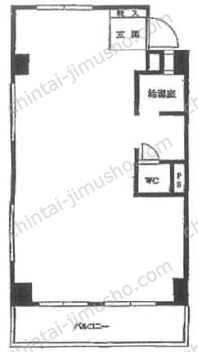 シャトレ代官山の間取図