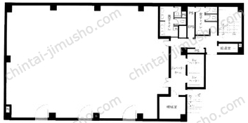 日本橋イーストビル8Fの間取図