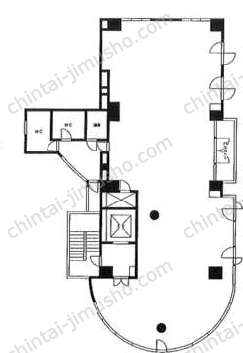 第三渡邊ビル6階の間取図