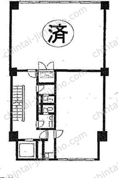 宝国ビル8階の間取図