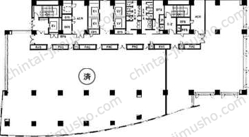 青葉六本木ビルの間取図