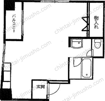 第2カツマタビル／カツマタパールマンションの間取図