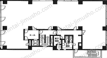新宿JECビルの間取図