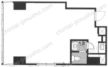 グローリア宮益坂Ⅲの間取図