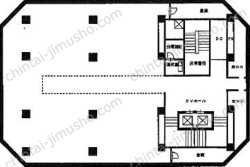 新橋駅前ビル2号館の間取図