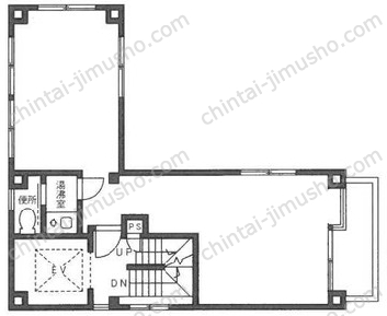 伊勢屋ビル3階の間取図