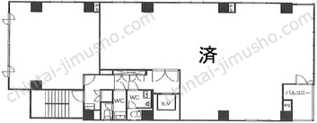 MYSビルの間取図