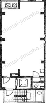 杉村ビル7階の間取図