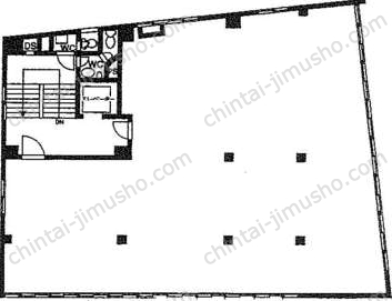 銀友ビルの間取図