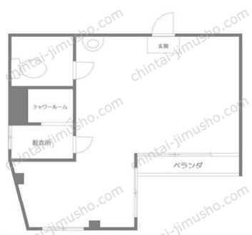クランツ南新宿の間取図