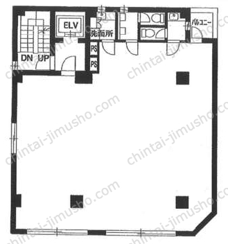 FG KUDAN CITYPLAZA2階の間取図