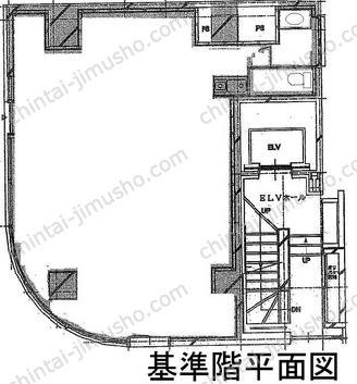 虎ノ門A2ビル6階の間取図