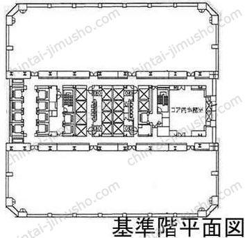 晴海アイランドトリトンスクエアオフィスタワーXの間取図