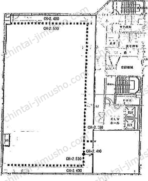 第5TOCビル2Fの間取図