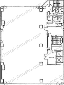 第5TOCビルの間取図