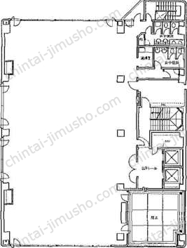 第5TOCビルの間取図