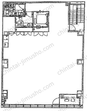 GM-Gビル4階の間取図