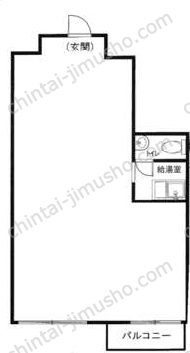 御徒町グリーンプラザの間取図